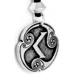 Ken - Rune of Passion Pewter Talisman