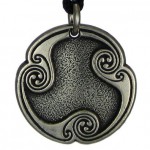 Dagaz - Rune of New Beginnings Pewter Talisman