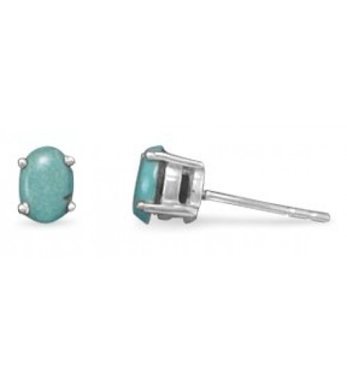 Turquoise Stud Earrings