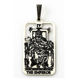 The Emperor Small Tarot Pendant