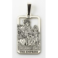 The Empress Small Tarot Pendant