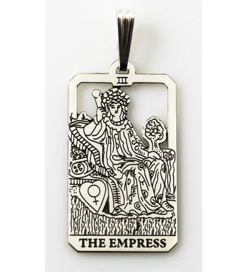 The Empress Small Tarot Pendant