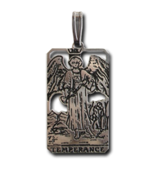 Temperance Small Tarot Pendant