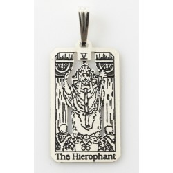 The Hierophant Small Tarot Pendant