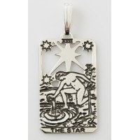 The Star Small Tarot Pendant