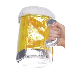 Beer Stein Plush Purse - Oktoberfest, Beerfest