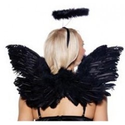 Angel Wing and Halo Kit - Black or White