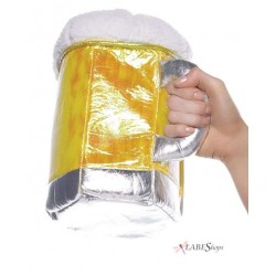 Beer Stein Plush Purse - Oktoberfest, Beerfest