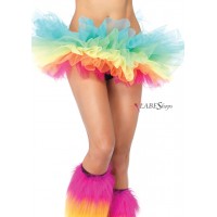 Rainbow Organza Tutu Petticoat