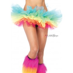 Rainbow Organza Tutu Petticoat