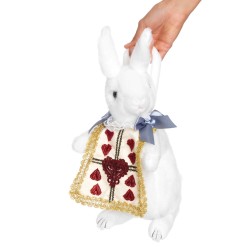 Wonderland Rabbit Plush Purse