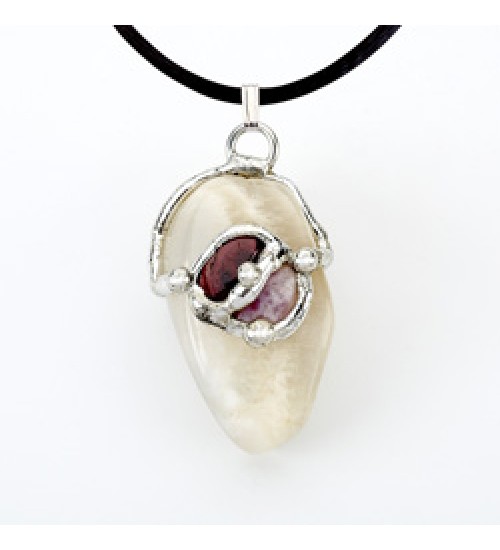 Goddess Gemdrop Crystal Pendant