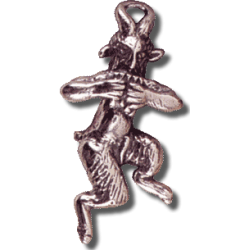 Pan the Piper Greek God Sterling Silver Pendant