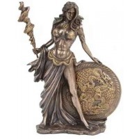 Frigga Norse Goddess Bronze Statue