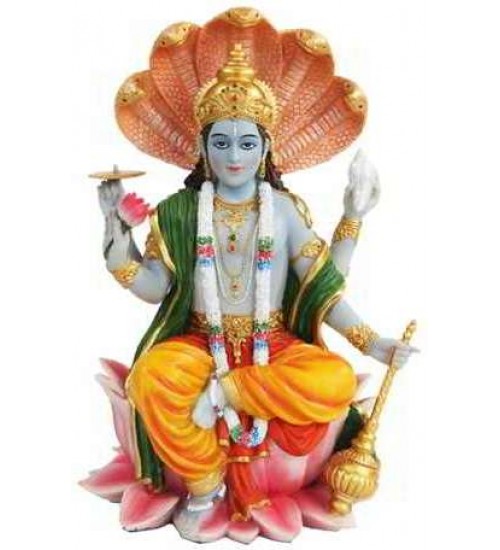 Vishnu Hindu God Statue