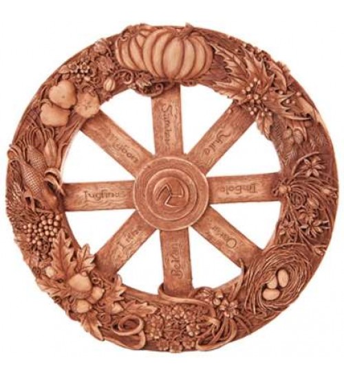 Pagan Wheel of the Year Wall Plaque