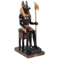 Anubis Mini Egyptian God Statue