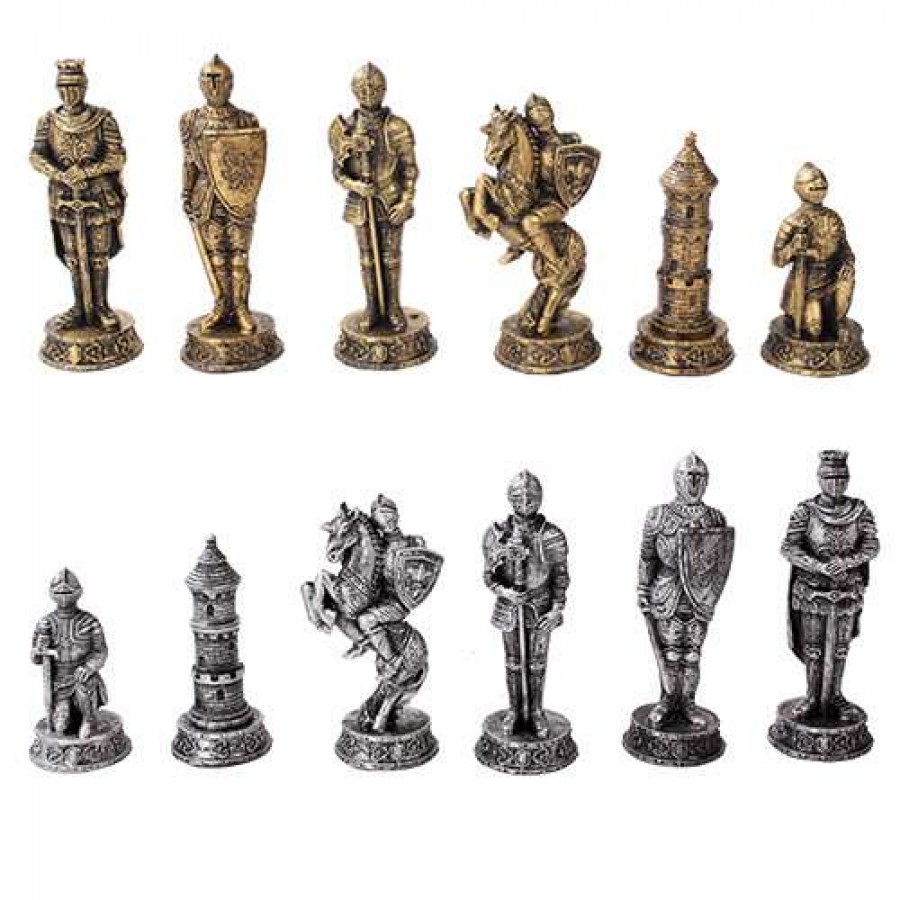 Chess Charm Historical Pieces Resin Knight Board Game Gift Chess