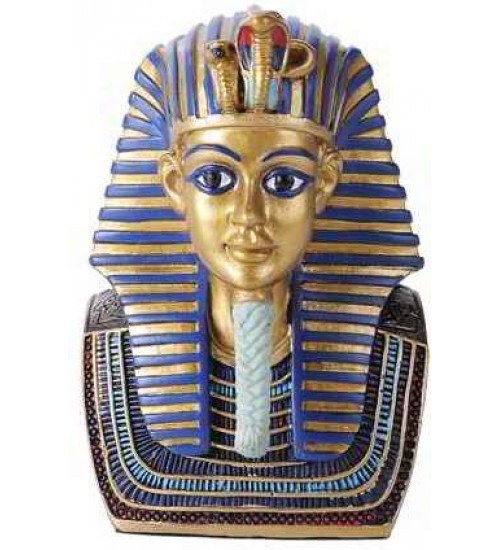 Golden Mask of King Tut Bust 5 Inch Statue