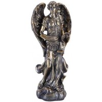 Archangel Gabriel Small Bronze Christian Statue