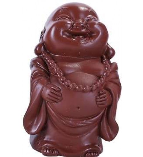 Maitreya Laughing Buddha 4 Piece Statue Set