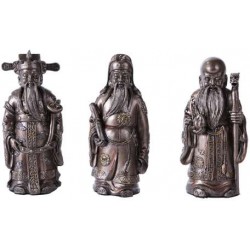 Fu Lo Shou Wise Men Set of 3 Statues