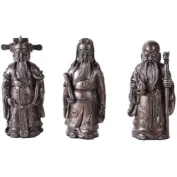 Fu Lo Shou Wise Men Set of 3 Statues