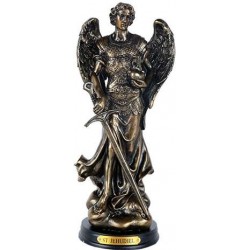 Archangel Jehudiel Bronze Christian Statue