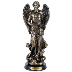 Archangel Gabriel Bronze Resin Christian 8 Inch Statue