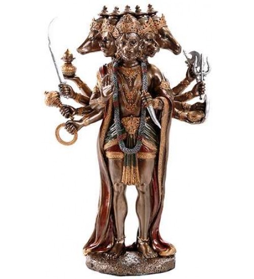 Hanuman Hindu God 10 Inch Statue