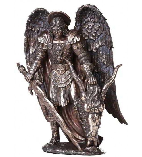 Archangel St Michael Large Bronze Statue