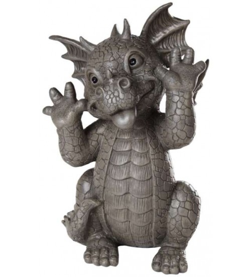 Taunting Dragon Garden Statue