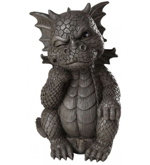 Thinker Dragon Garden Statue