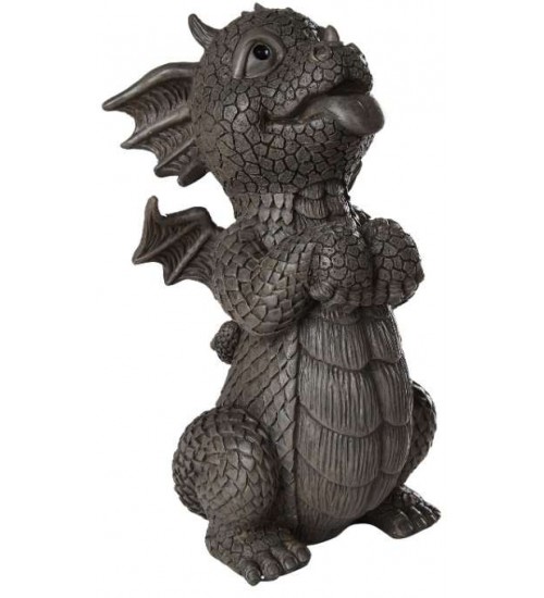 Happy Dragon Garden Statue