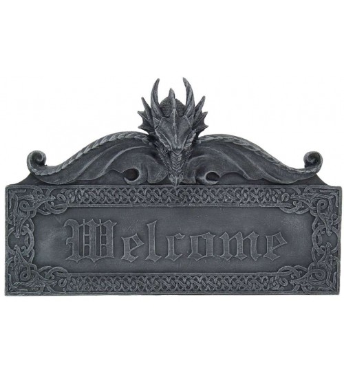 Dragon Welcome Wall Sign