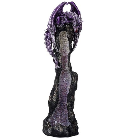 Dragon Geode Tower Incense Holder