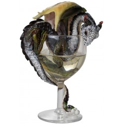 White Wine Dragon Statue