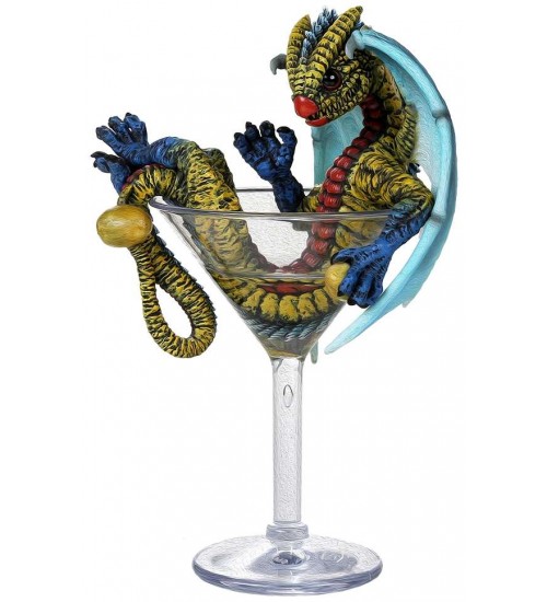 Martini Dragon Statue