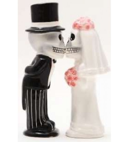 Love Never Dies Salt and Pepper Shakers