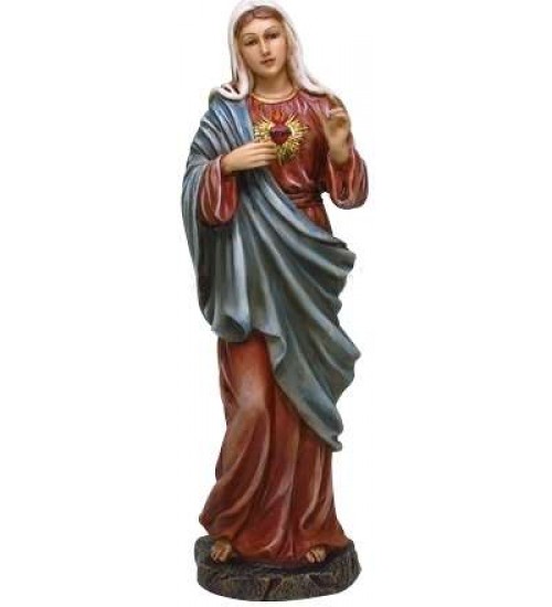 Sacred Heart of Mary Christian Statue