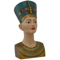 Nefertiti Egyptian Queen 18 Inch Bust