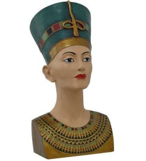 Nefertiti Egyptian Queen 18 Inch Bust