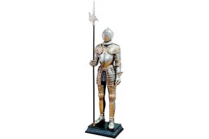 Medieval Knight Statues and Art