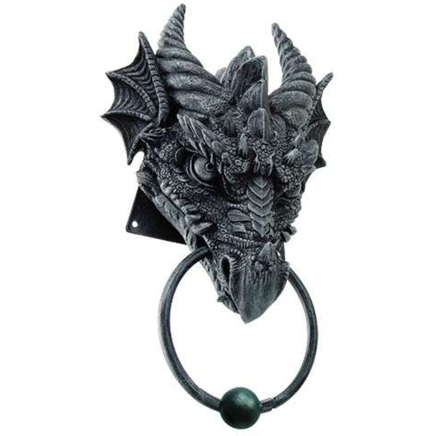 Dragon Head Door Knocker Fantasy Door Decor Home Decor Dragons