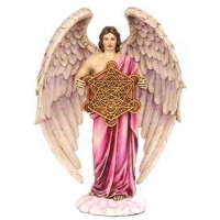 Metatron Archangel Hand Painted Color Statue