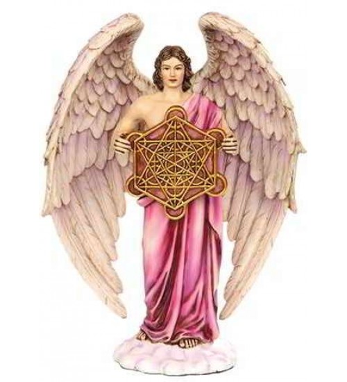 Metatron Archangel Hand Painted Color Statue