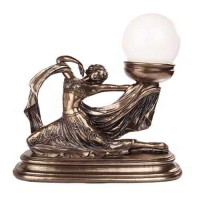 Art Nouveau Dancer Table Lamp