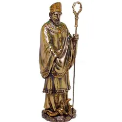 Saint Patrick Bronze Christian Statue