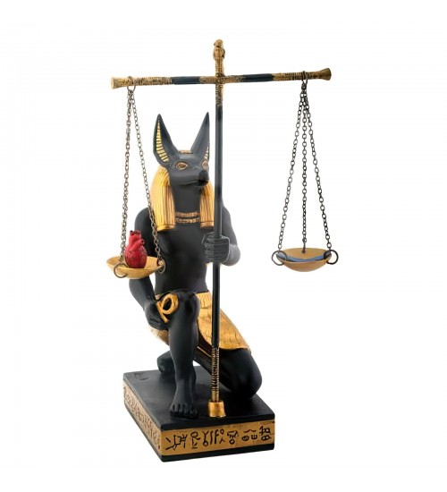 Anubis Scales of Justice Egyptian Statue