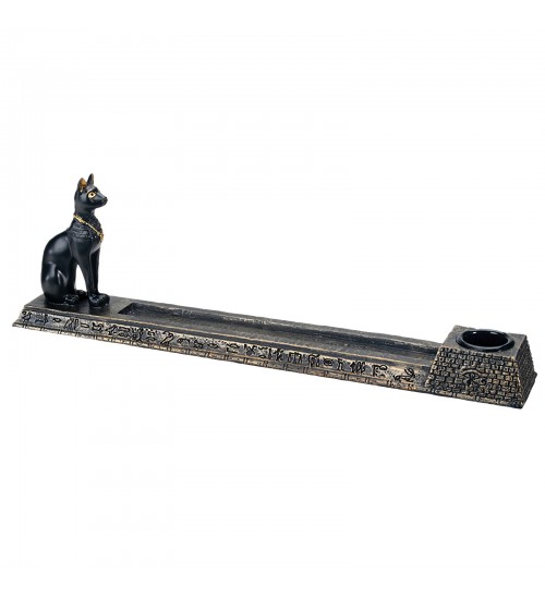 Bast Egyptian Cat Incense Burner